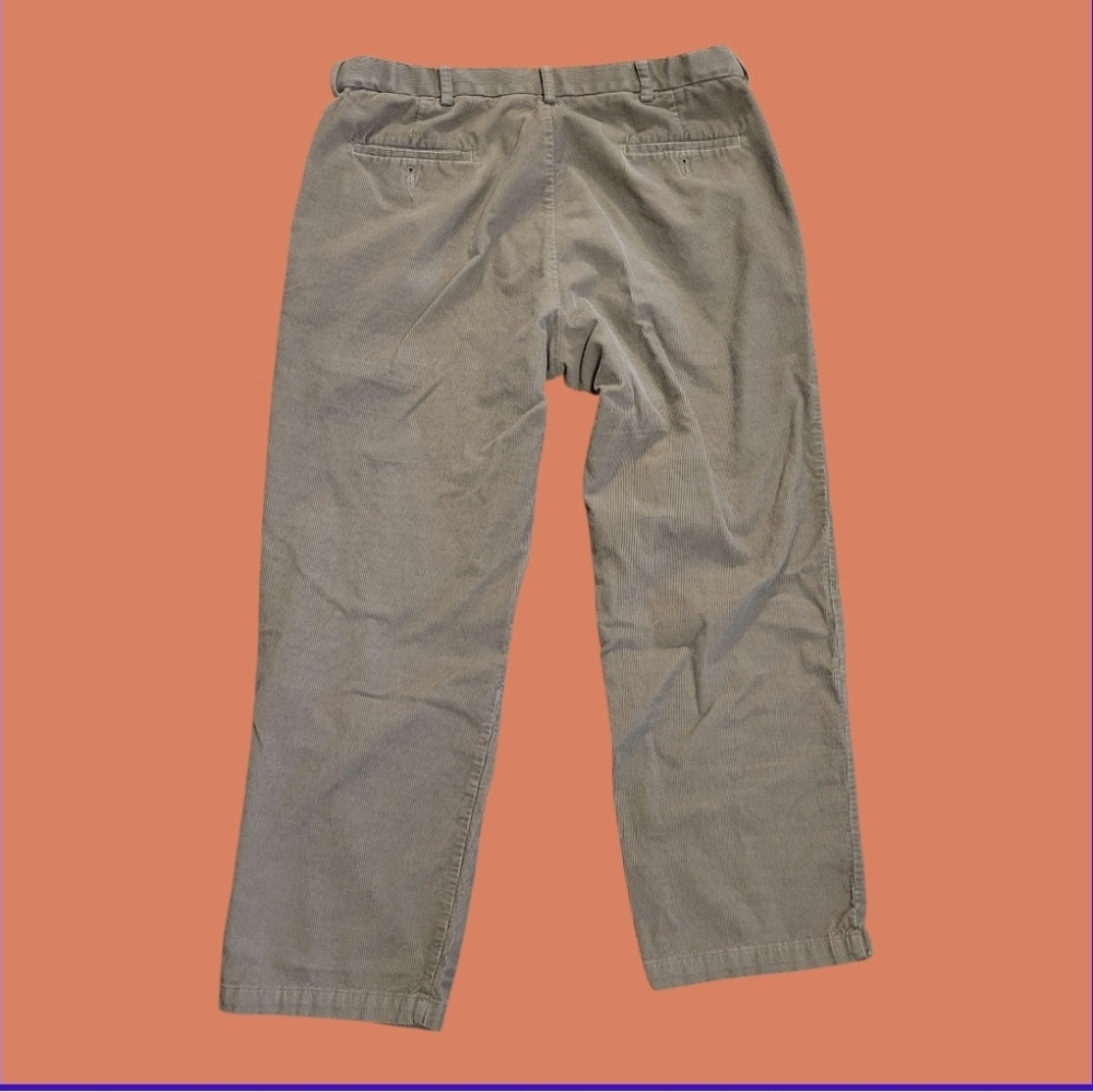 Haggar Premium Stretch Corduroy Pants - Men's 38x30 - Earth Tone - Picture 2 of 5